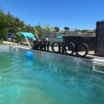 Lettre relief 3d piscine Nice