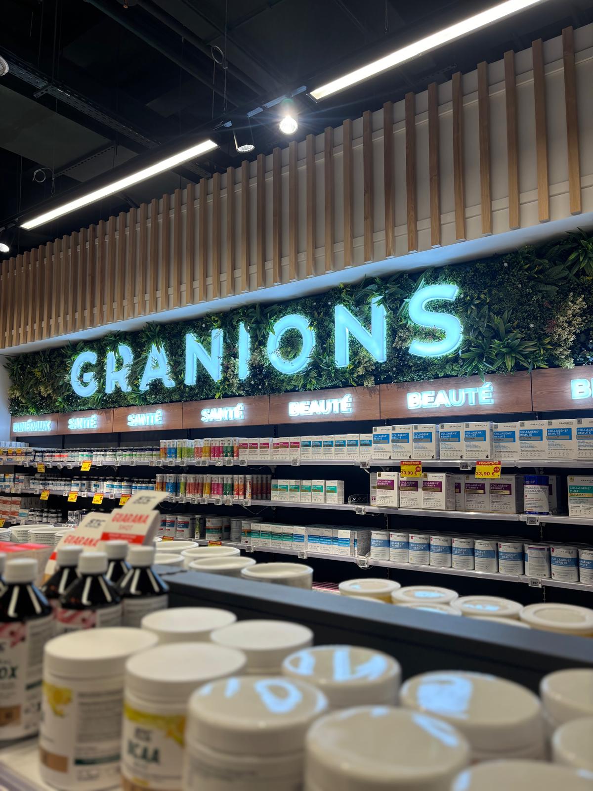 Enseigne lumineux végétal cap3000 Nice